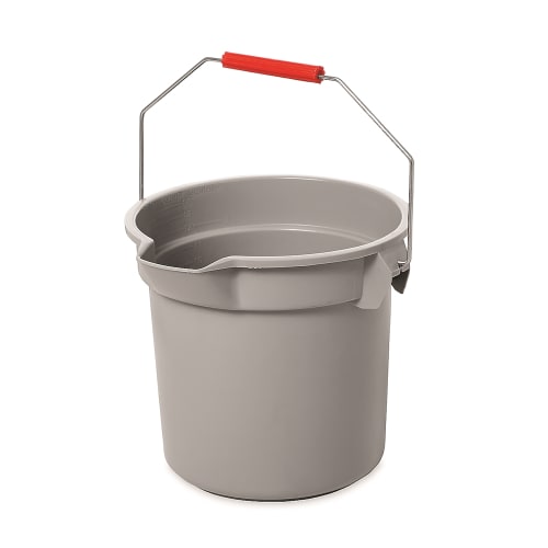 Rubbermaid Brute14 Quart Round Bucket, Gray